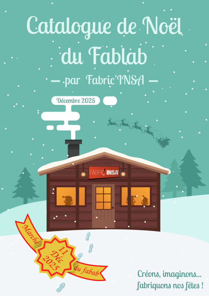 Page de couverture du Catalogue de Noël 2025